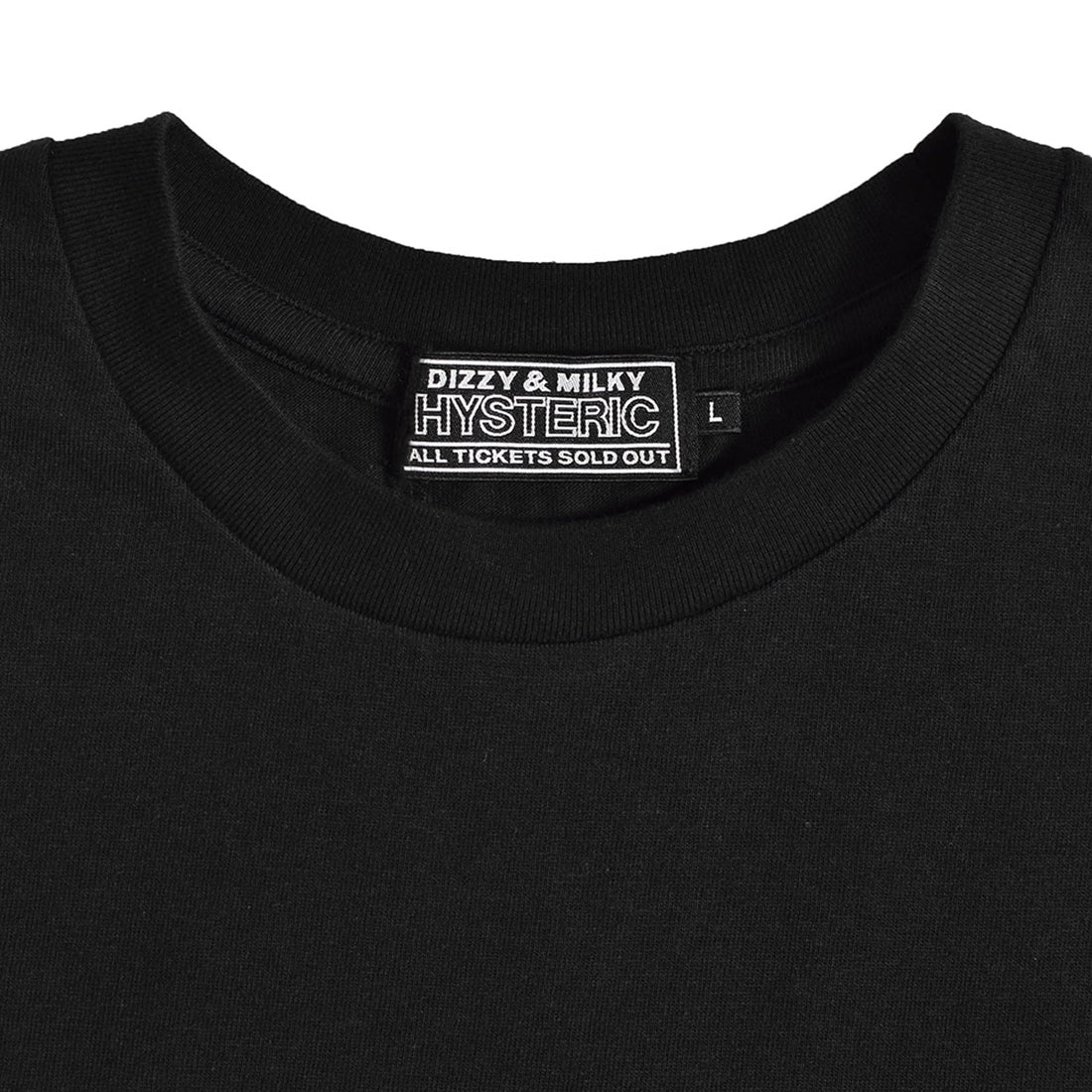 [HYSTERIC GLAMOUR]EVERYDAY VACATION Tシャツ/BLACK(02231CT15)