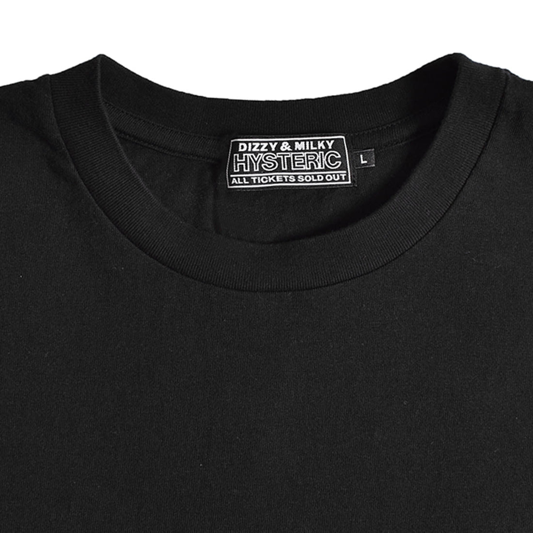 [HYSTERIC GLAMOUR]ALWAYS GOOD TIME Tシャツ/BLACK(02231CT16)