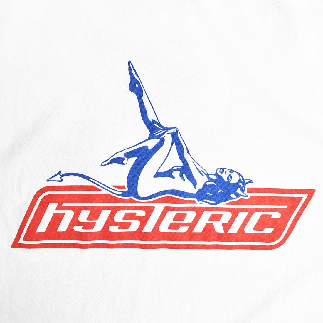 [HYSTERIC GLAMOUR]MOTOR CITY FEVER Tシャツ/WHITE(02233CL05)