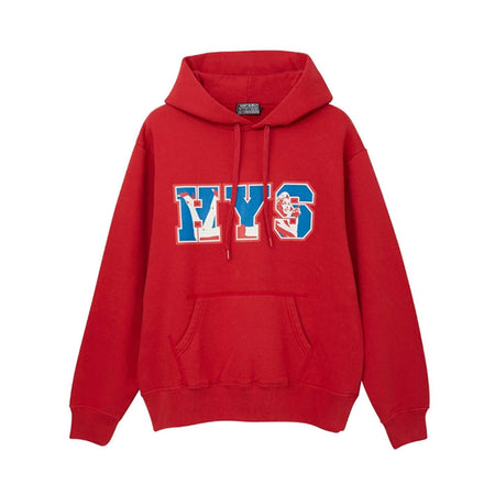 [HYSTERIC GLAMOUR]HYS VARSITY パーカー/RED(02241CF03)