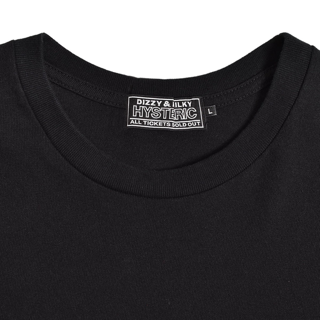 [HYSTERIC GLAMOUR]STM BIG RED Tシャツ/BLACK(02241CT05)