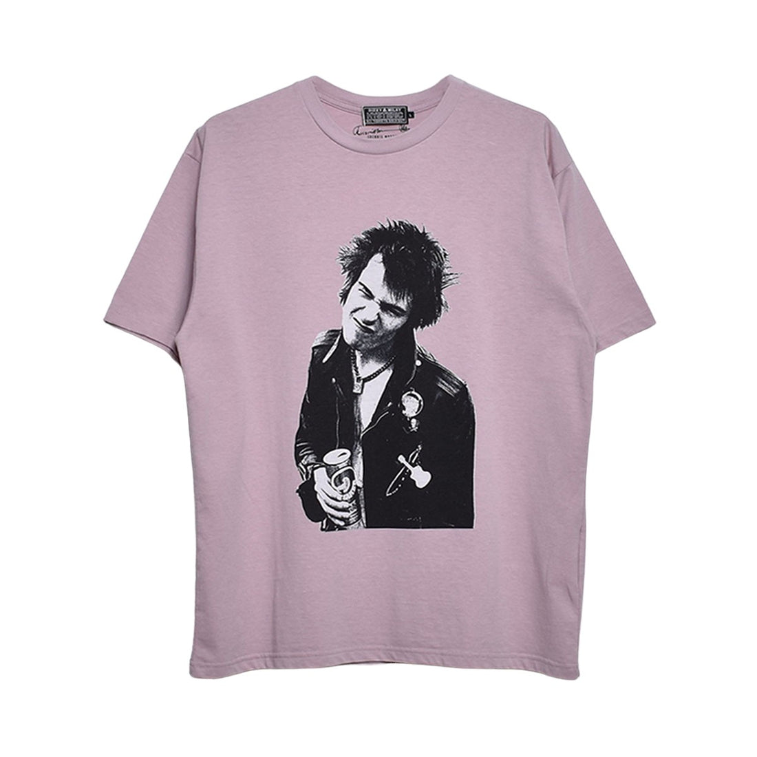 [HYSTERIC GLAMOUR]DENNIS MORRIS/SID VICIOUS Tシャツ/PINK(02241CT25)