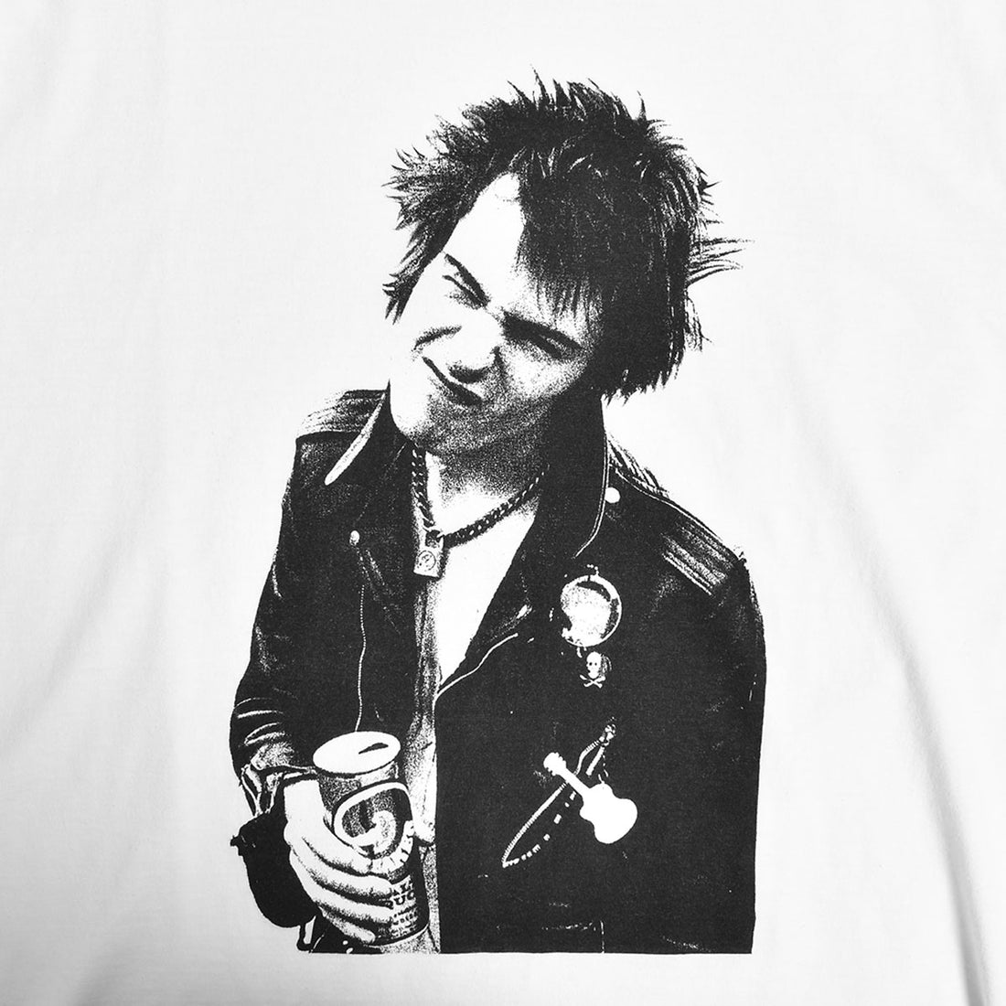 [HYSTERIC GLAMOUR]DENNIS MORRIS/SID VICIOUS Tシャツ/WHITE(02241CT25)