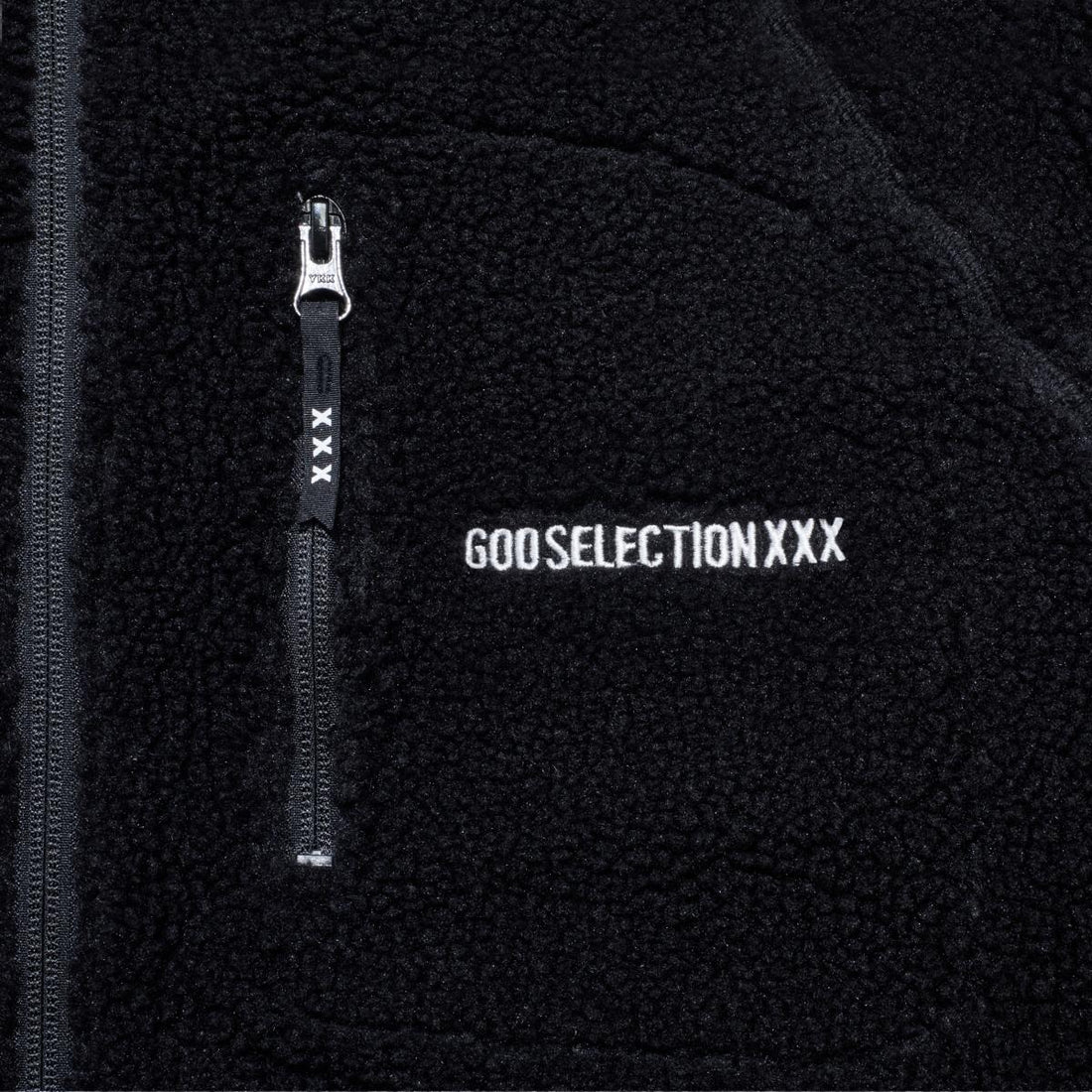 [GOD SELECTION XXX]FLEECE JACKET/BLACK(GX-A24-JK-02)