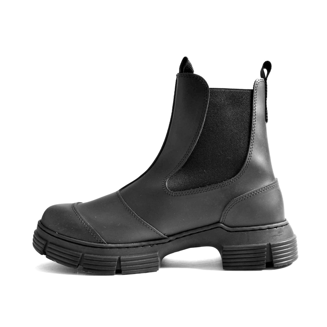 [GANNI]Recycled Rubber City Boot/BLACK(S2174)