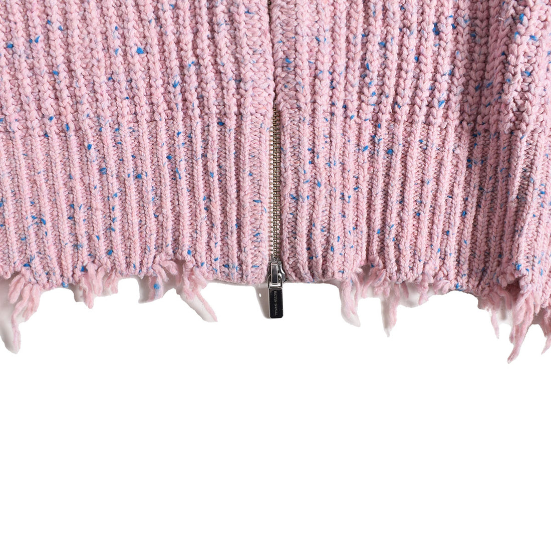 [MAISON SPECIAL]2way Front Zip Knit Wear/PINK(21232365711)