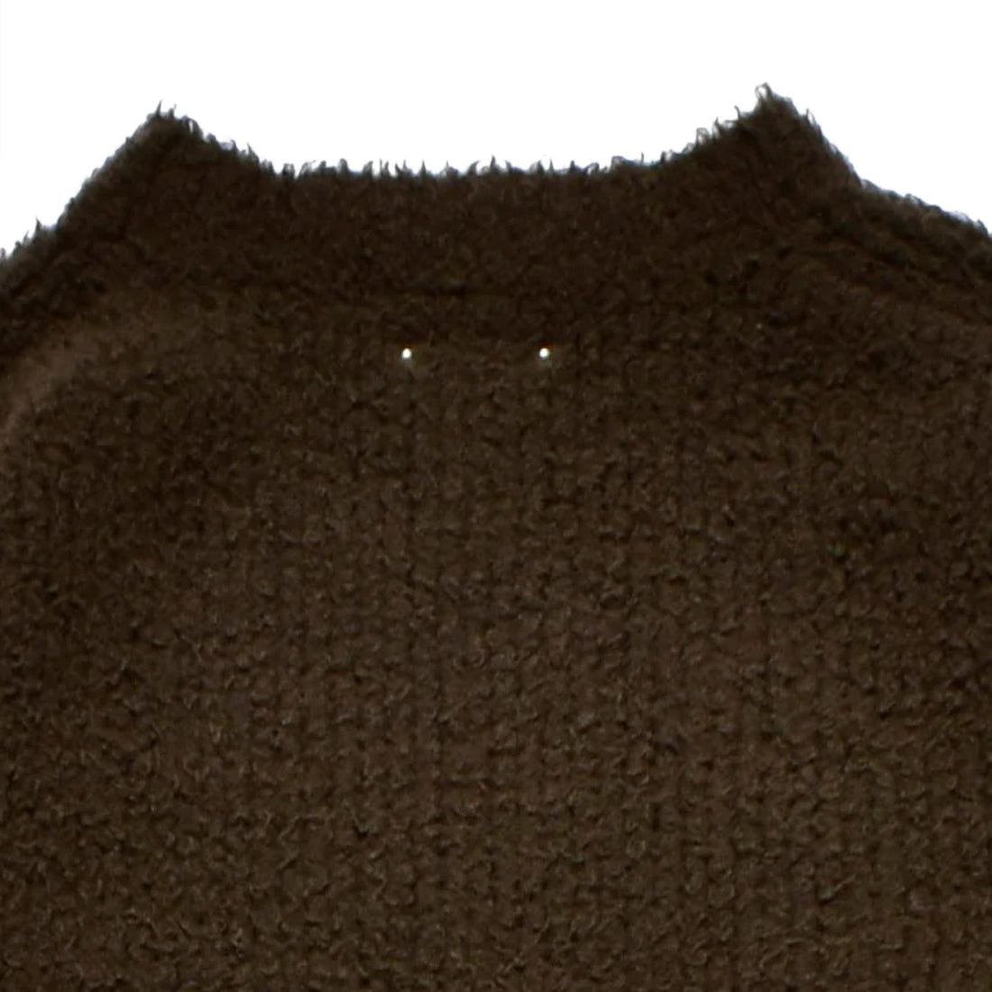 [MINEDENIM]Moleyarn Knit Mockneck Big Pullover/KHAKI(2310-6001)