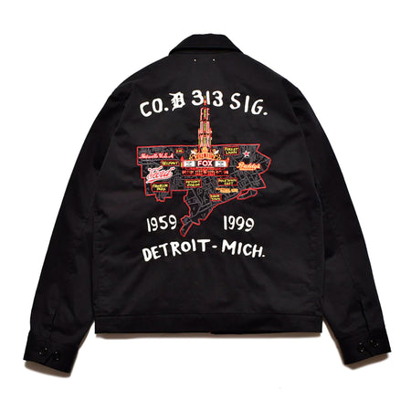 [MINEDENIM]Detroit City Souvenir JKT/BLACK(2402-8001)