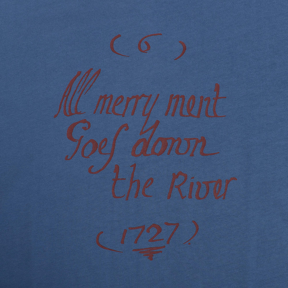 [S.S. Daley]Merry Ment Plate TEE/BLUE(24071)