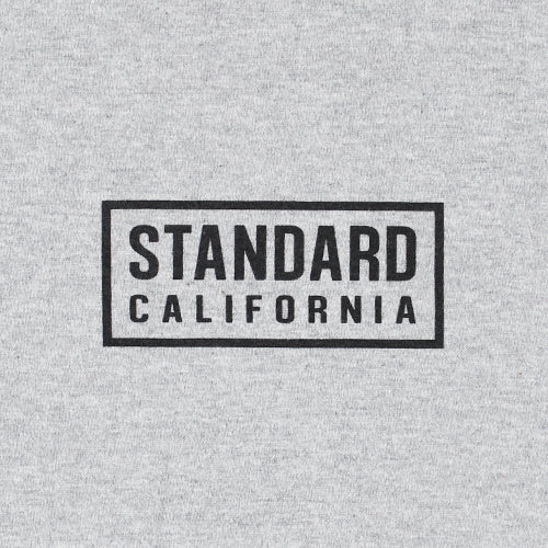 [STANDARD CALIFORNIA]SD Heavyweight Box Logo T/GRAY(TSOAK090)