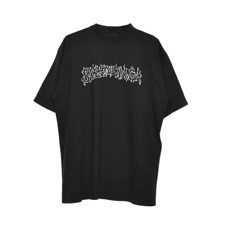 [BALENCIAGA]Large Fit T-Shirt/BLACK(641675TPVQ1)