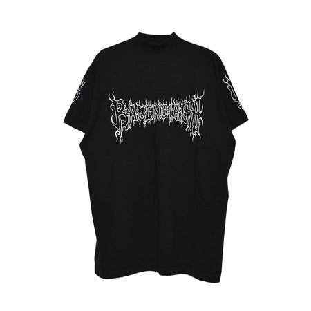 [BALENCIAGA]Oversized T-Shirt/BLACK(739028TPVN5)