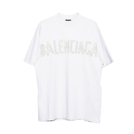 [BALENCIAGA]Medium Fit T-Shirt/WHITE(739784TOVA9)