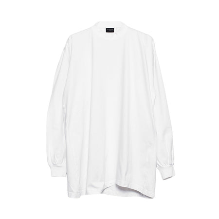[BALENCIAGA]Stretched Out L/S T-Shirt/WHITE/PINK(772208TPVU4)
