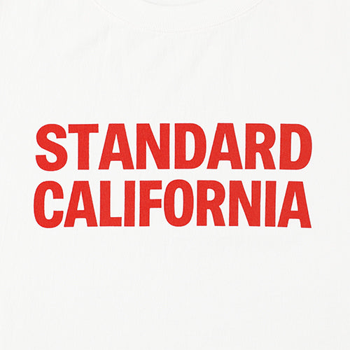 [STANDARD CALIFORNIA]SD US Cotton Logo T/WHITE(TSOBC080)