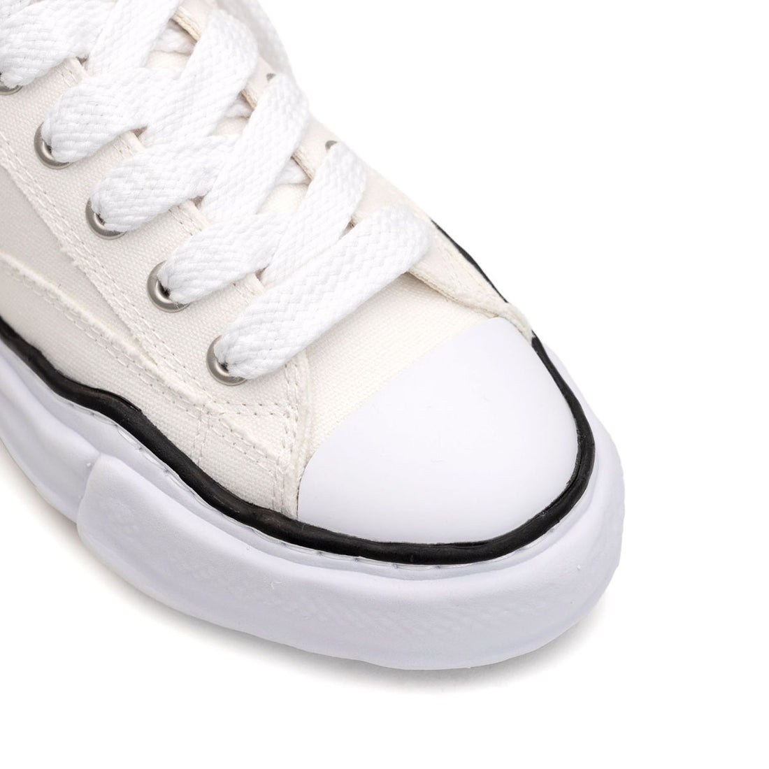 [MAISON MIHARA YASUHIRO]"PETERSON" OG Sole Canvas Low-top Sneaker/WHITE(A01FW702)