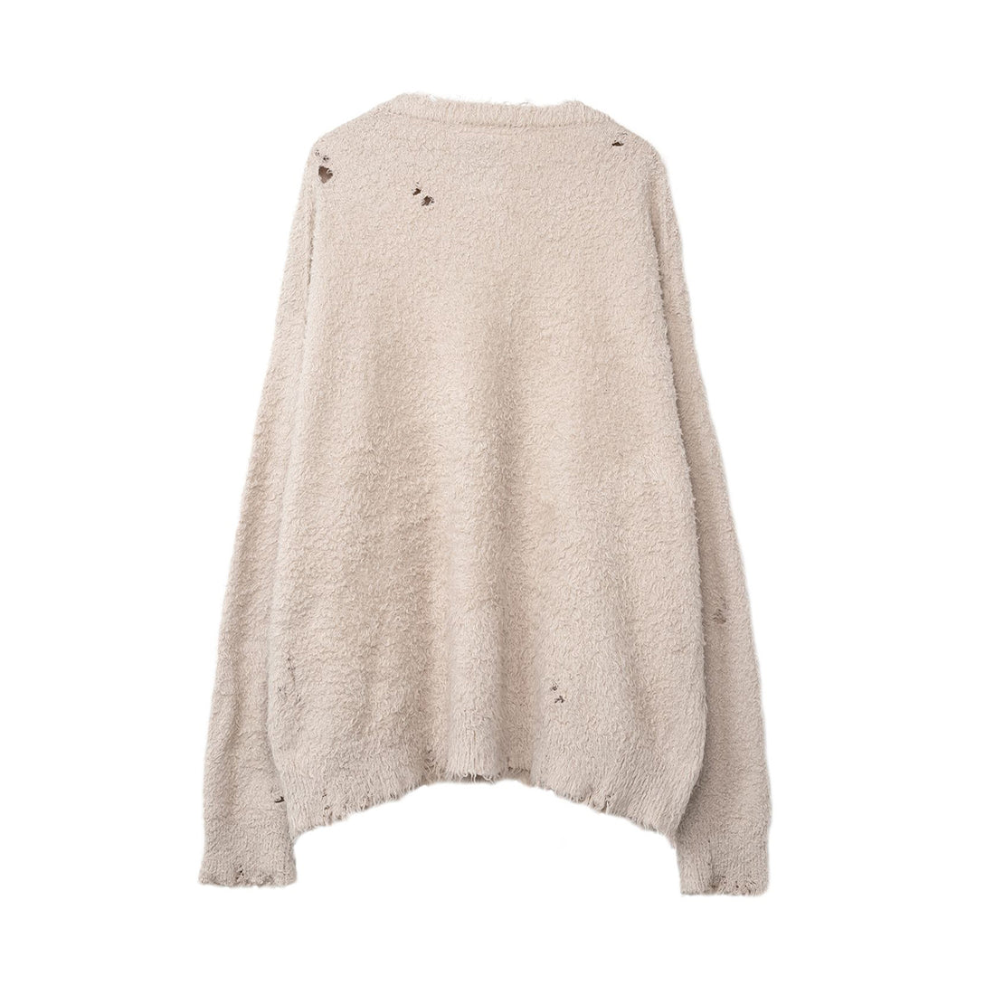 [MAISON MIHARA YASUHIRO]Cotton Brushed Pullover Knit/BEIGE(A11SW522)