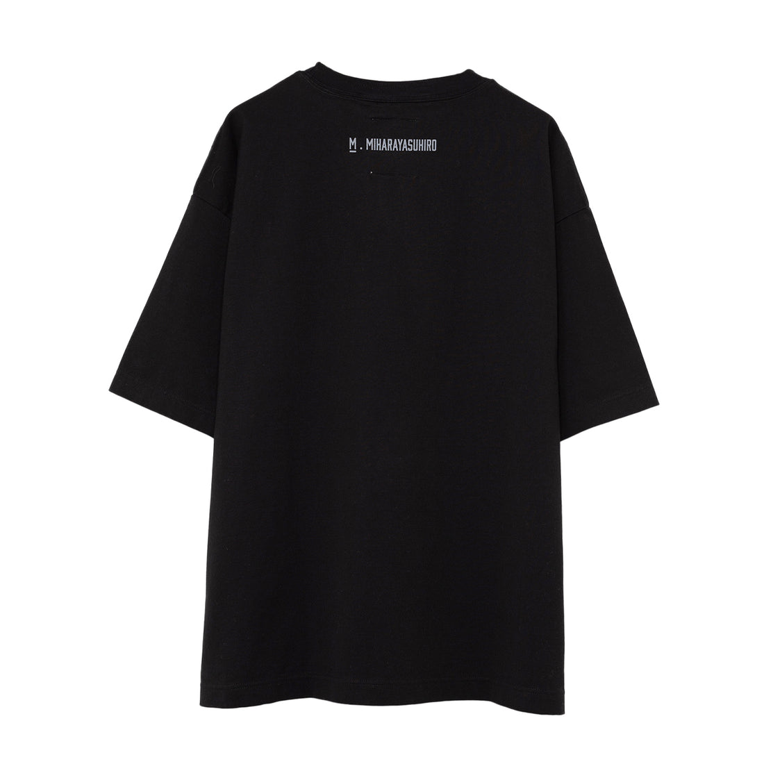 [MAISON MIHARA YASUHIRO]Dog Printed T-shirt/BLACK(A12TS652)