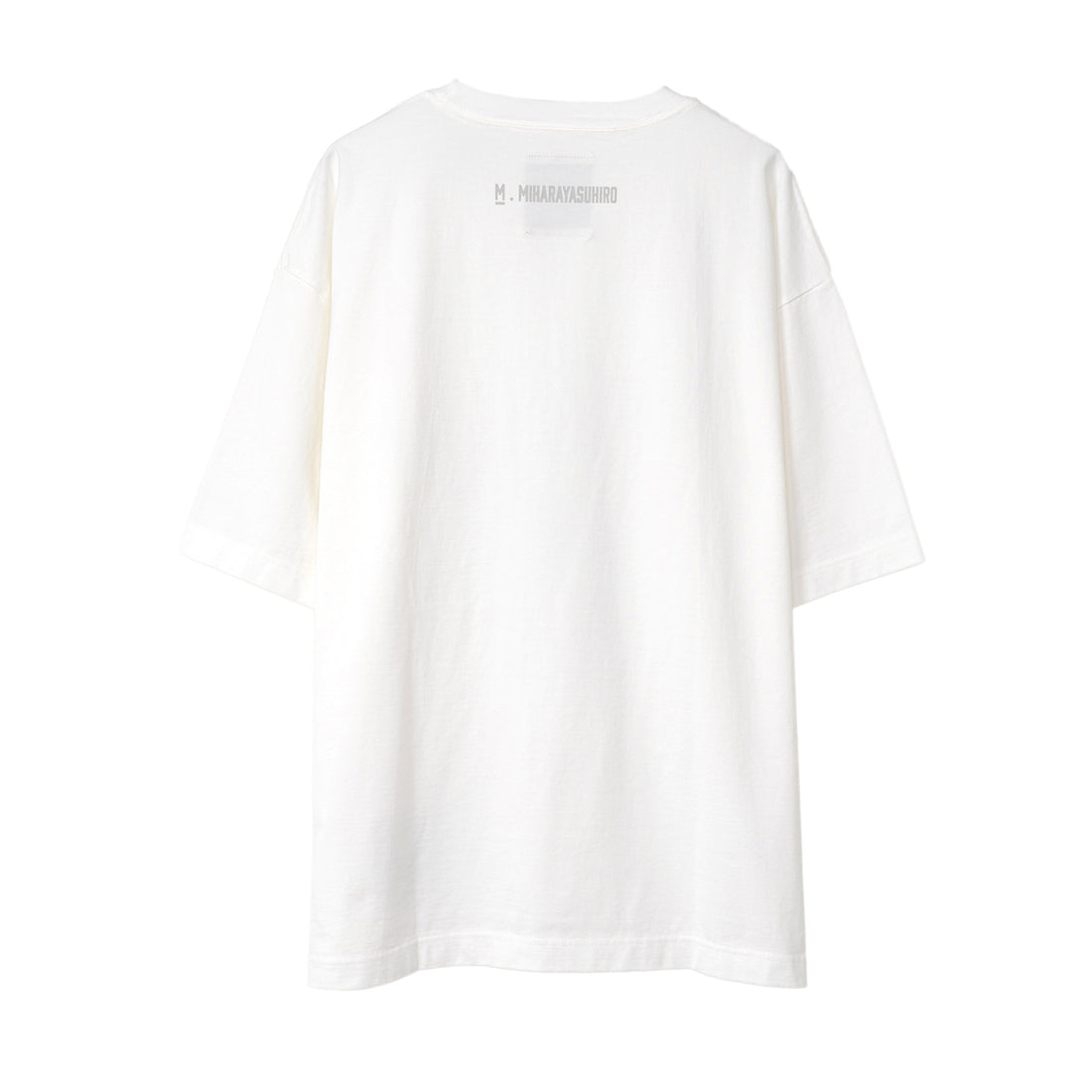 [MAISON MIHARA YASUHIRO]Dog Printed T-shirt/WHITE(A12TS652)