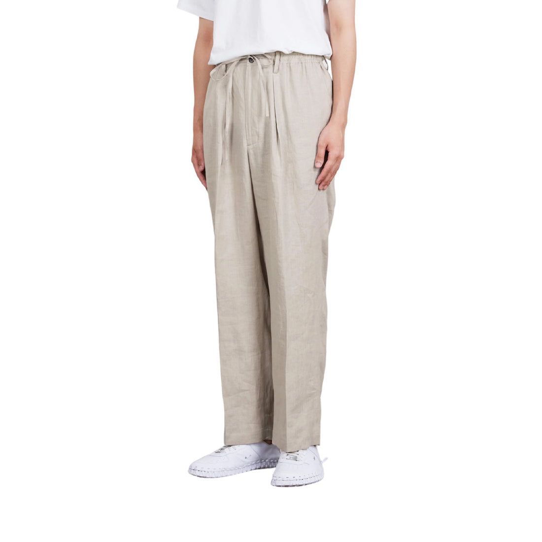 [MARKAWARE]CLASSIC FIT HEMP EASY PANTS/TAUPE(A24A-16PT01C)