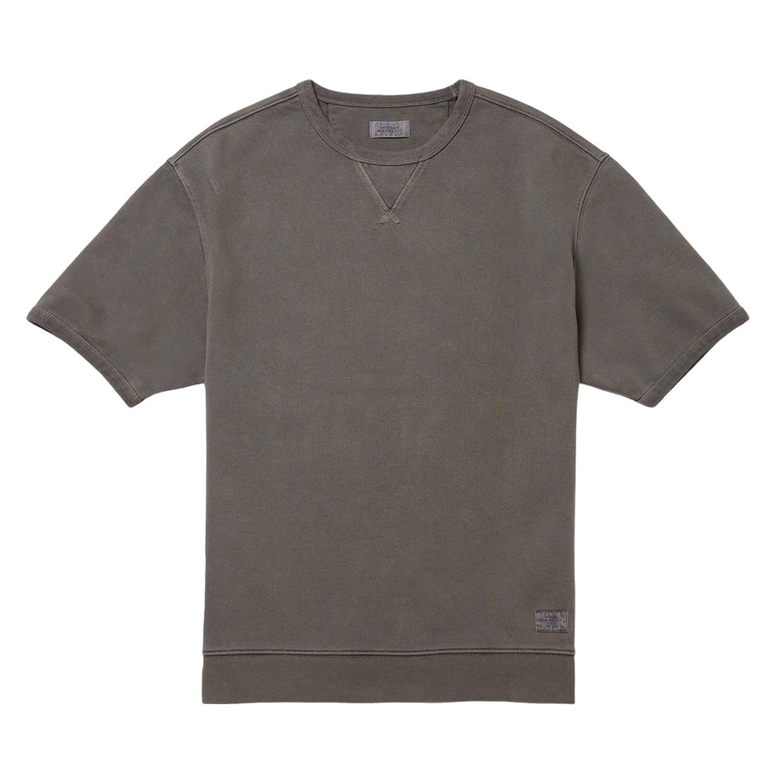 [Saturdays NYC]Elliot Pigment Dyed Ss Sweatshirt/BLACK(BBM-14550)