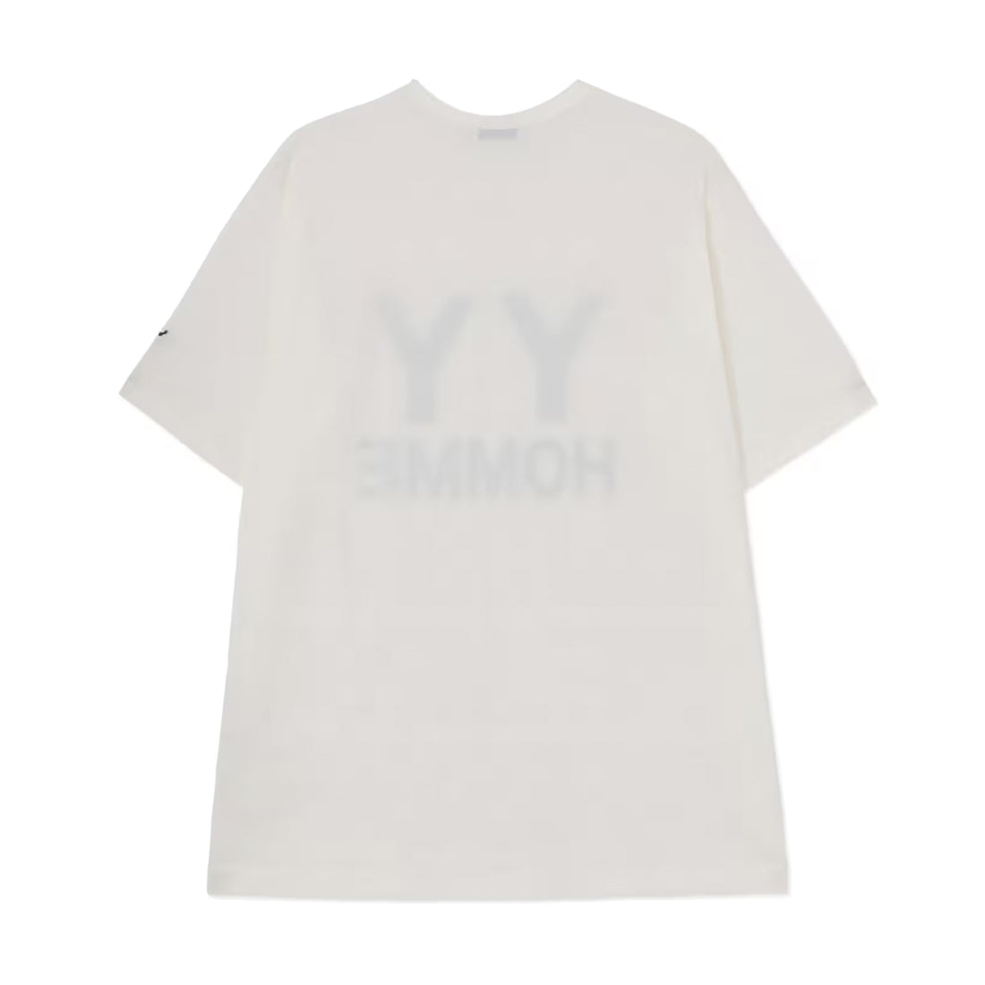 [yohji yamamoto]T-SHIRT/WHITE(HS-T90-989)