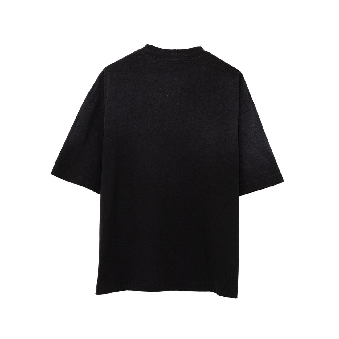 [MAISON MIHARA YASUHIRO WOMENS]Cat Print Distressed T-shirt/BLACK(K12TS581)