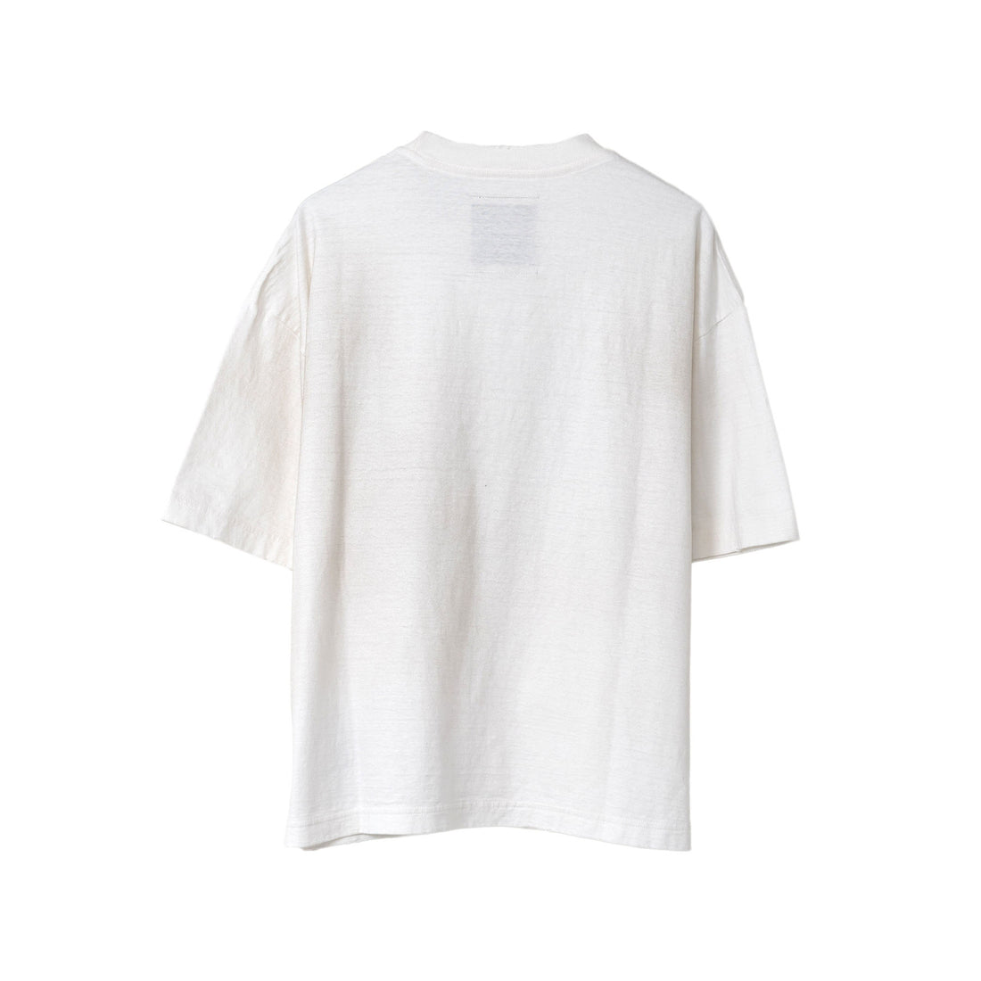 [MAISON MIHARA YASUHIRO WOMENS]Cat Print Distressed T-shirt/WHITE(K12TS581)