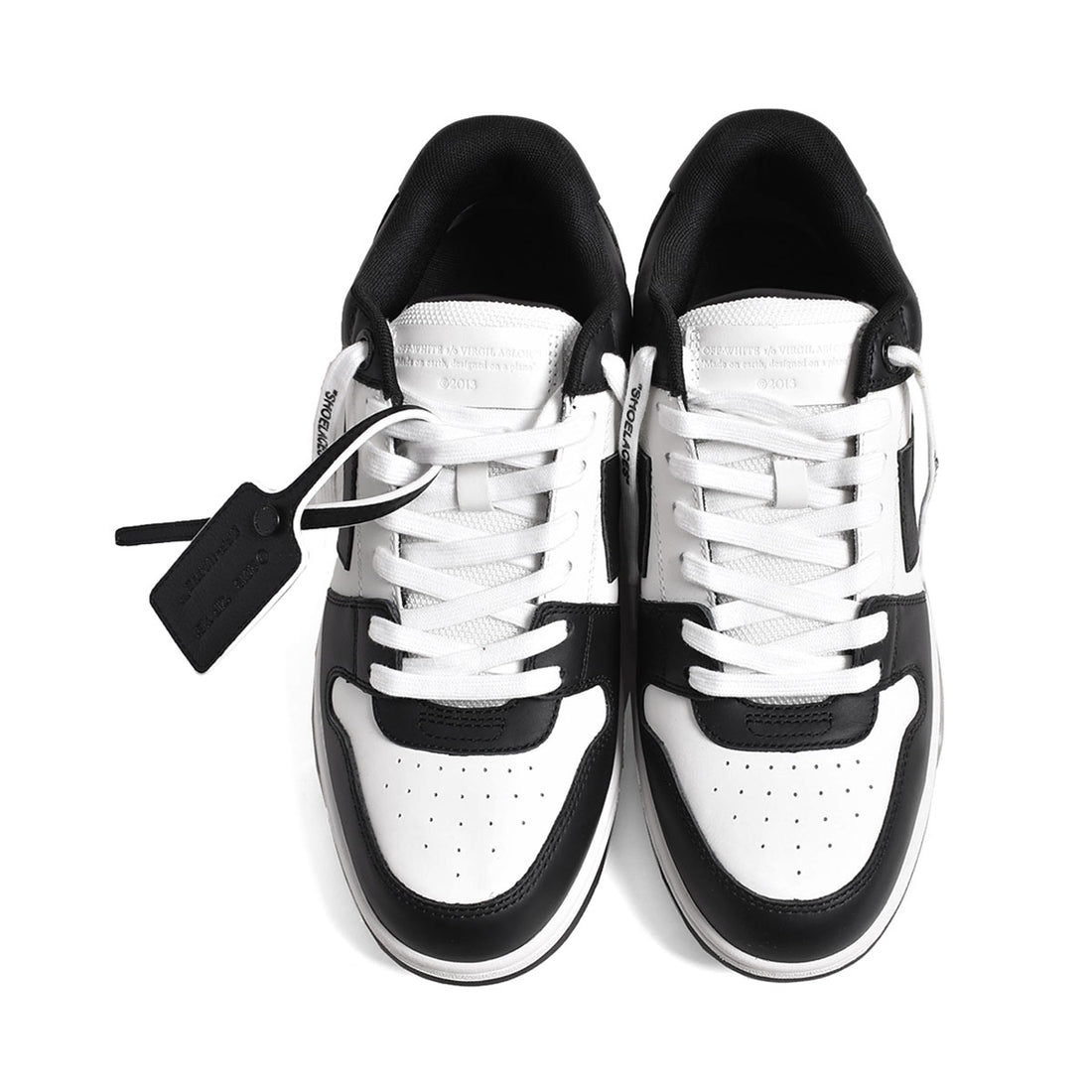 [Off-White]OUT OF OFFICE CALF LEATHER/WHITE/BLACK(OMIE23-SLG0006)