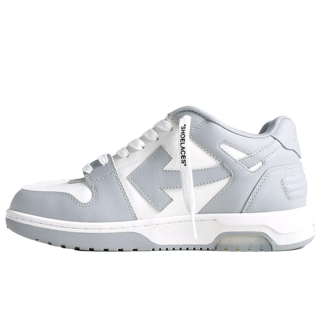 [Off-White]OUT OF OFFICE CALF LEATHER/WHITE GRAY(OMIR24-SLG0019)