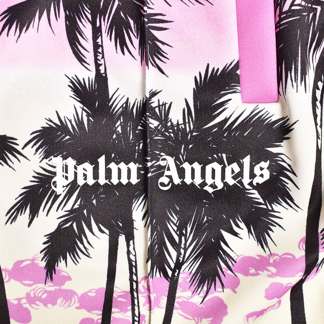 [Palm Angels]PINK SUNSET TRACK SHORTS/PURPLE(PMCS23-187)