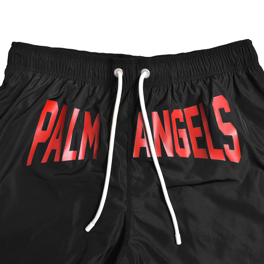 [Palm Angels]PA CITY SWIMSHORTS/BLACK/RED(PMFR24-219)
