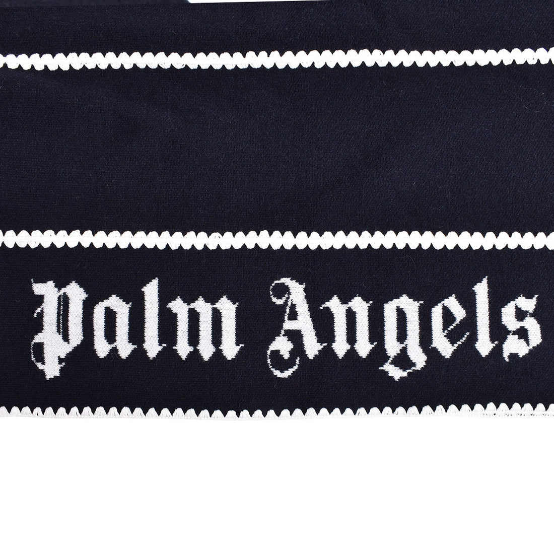 [Palm Angels]PA MONOGRAM STRIPED SWEATE/BLACK(PMHF23-155)