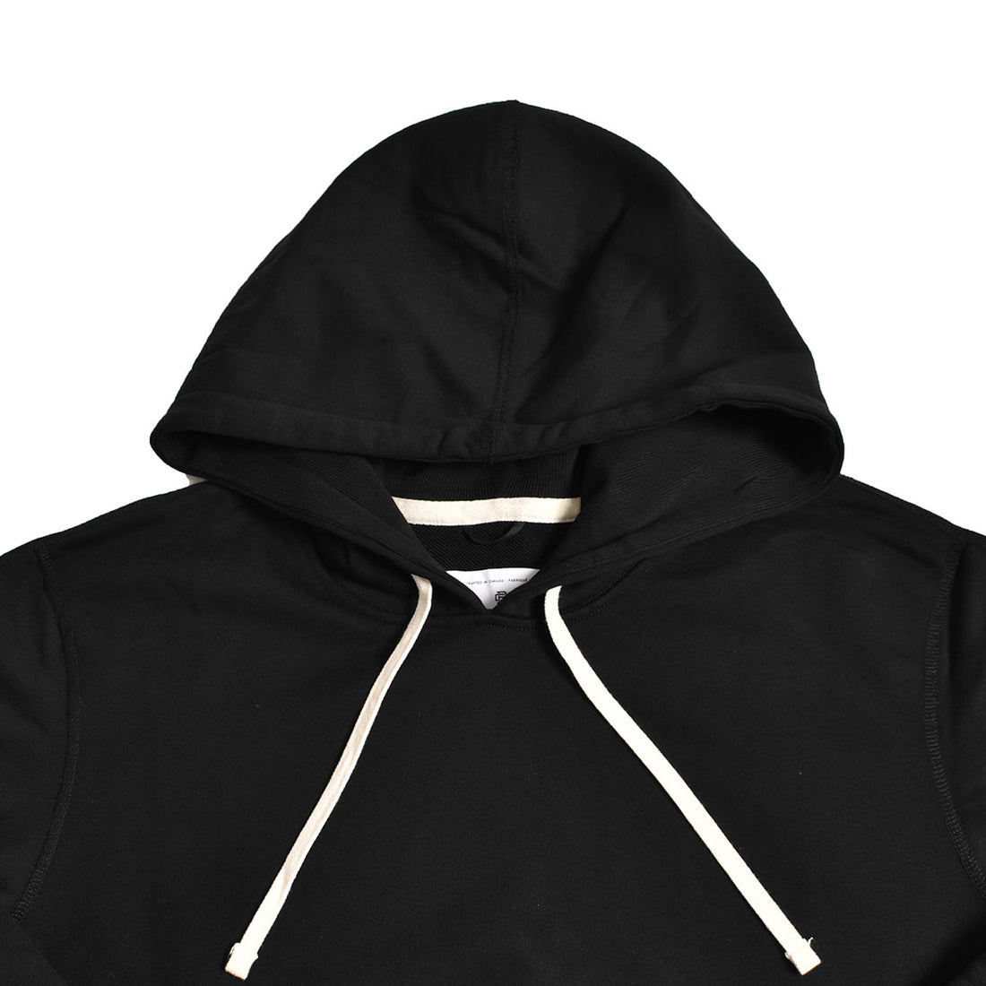 [REIGNING CHAMP]MIDWEIGHT TERRY SLIM HOODIE/BLACK(RC-3206-23FW)