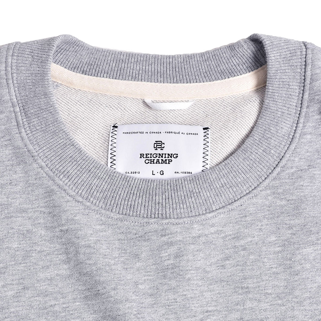 [REIGNING CHAMP]MIDWEIGHT TERRY RELAXED CRWENECK/GRAY(RC-3718-23FW)