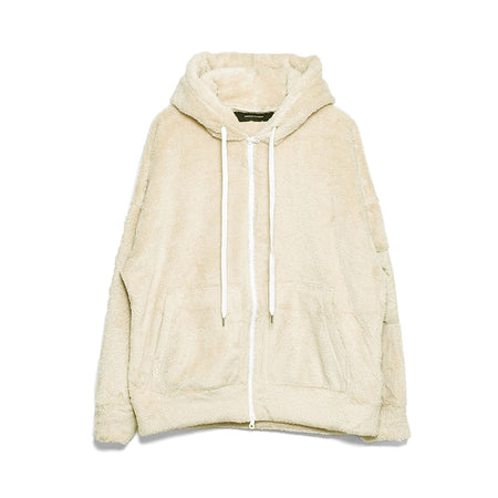 [RESOUND CLOTHING]boa zip loose hoodie/BEIGE(RC30-C-008)