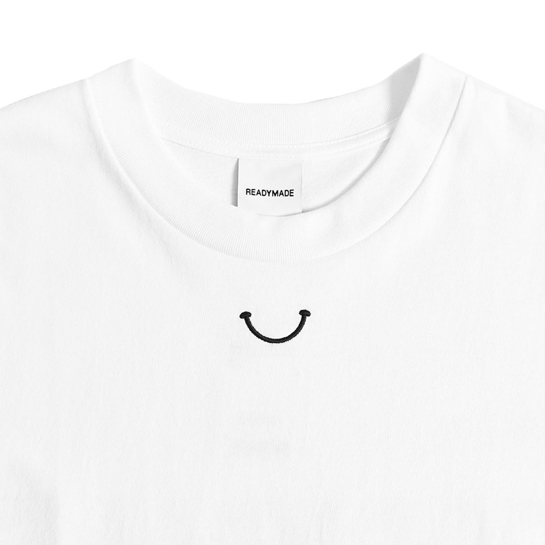 [READYMADE]SS T-SHIRT SMILE/WHITE(RE-CO-WH-00-00-244)