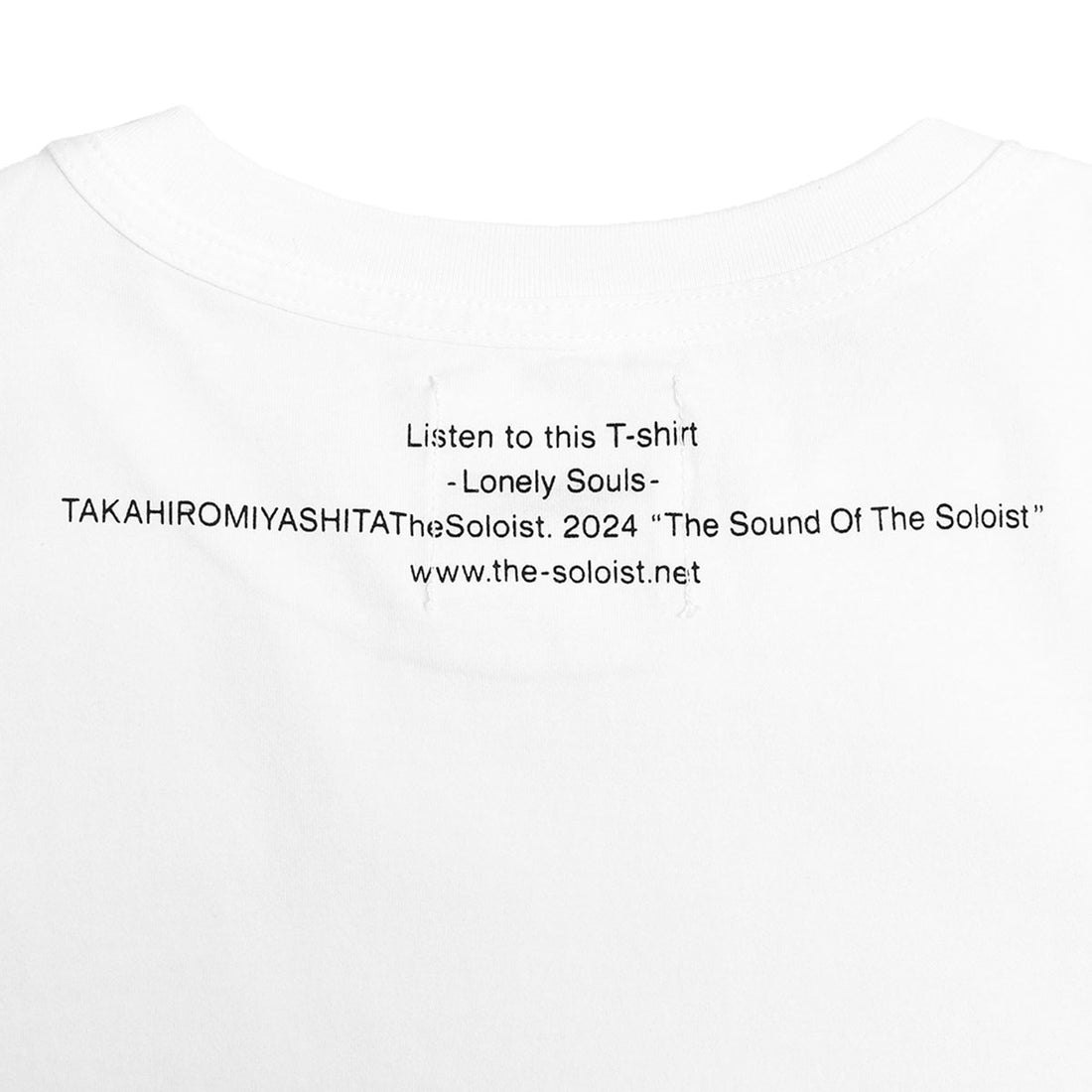 【TAKAHIRO MIYASHITA TheSoloIst】the sound of the soloist.(s/s pocket tee)/WHITE/(sc.0030SS24)