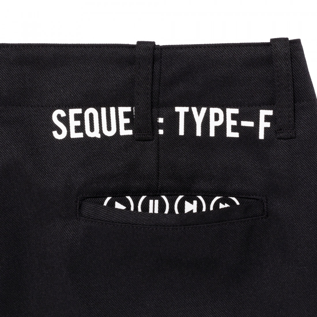 [SEQUEL]CHINO PANTS(TYPE-F)/BLACK(SQ-23SS-PT-06)