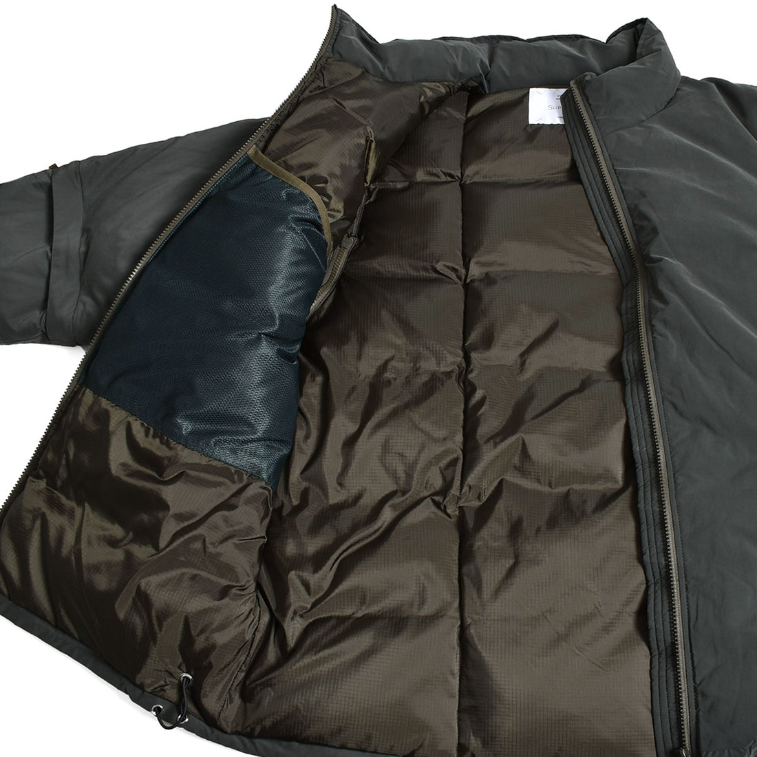 [SUPERTHANKS]Extende puffer jacket/OLIVE(ST234JK01)