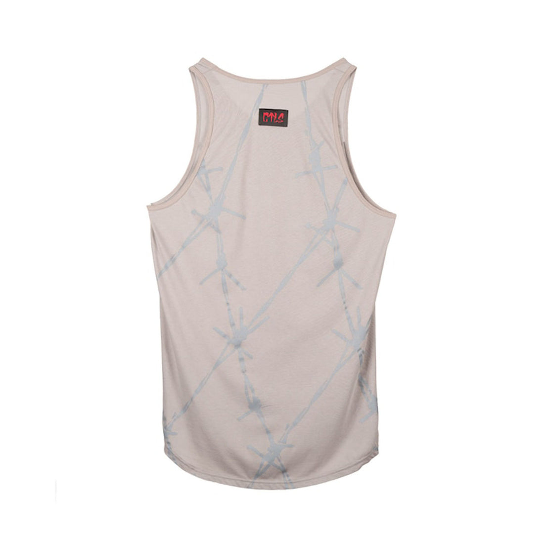 [beauty:beast]LONG TANK TOP “BARBED WIRE”/GRAY/BLACK(bbcl-39300)