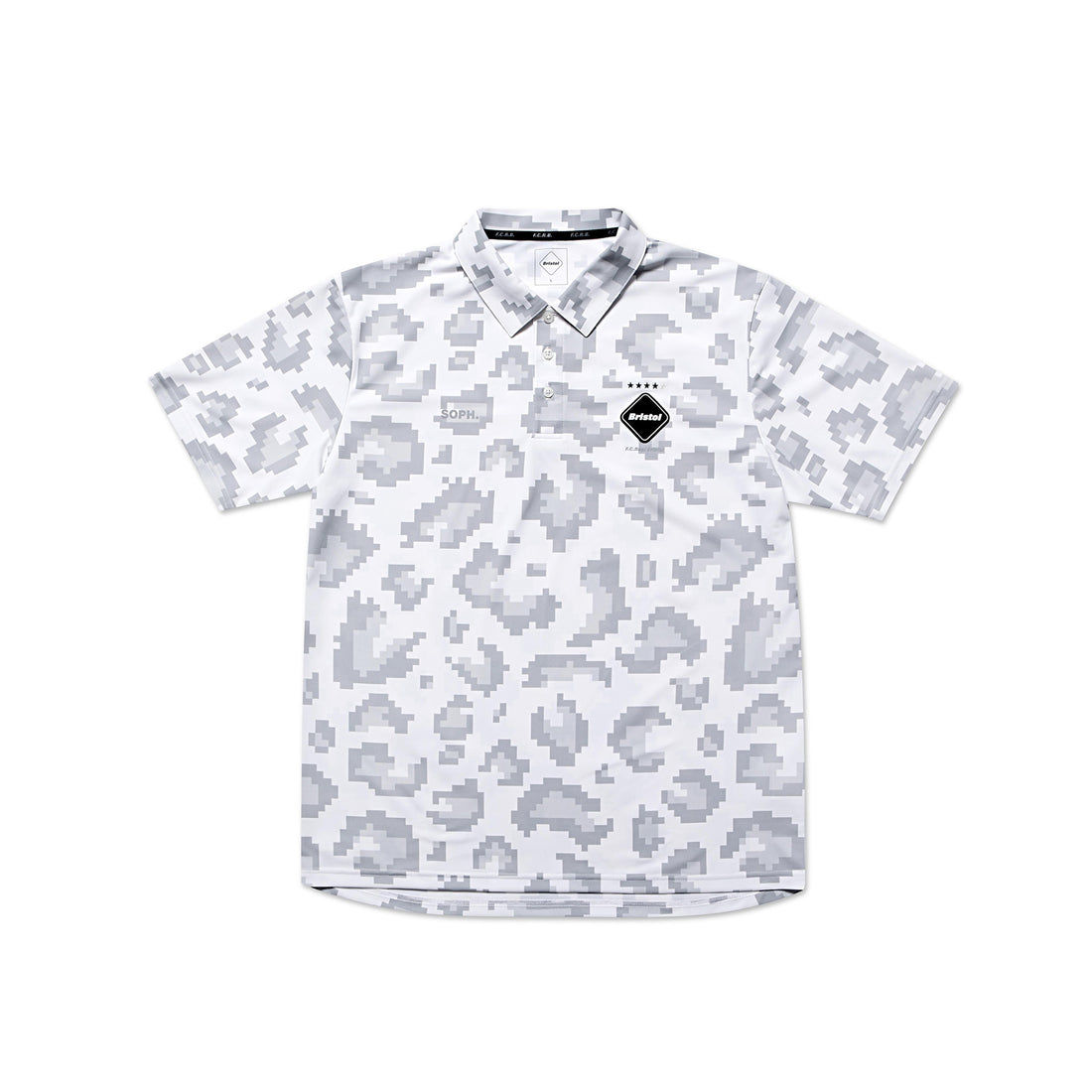 [F.C.Real Bristol]WHOLE PATTERN S/S POLO(FCRB-230137)