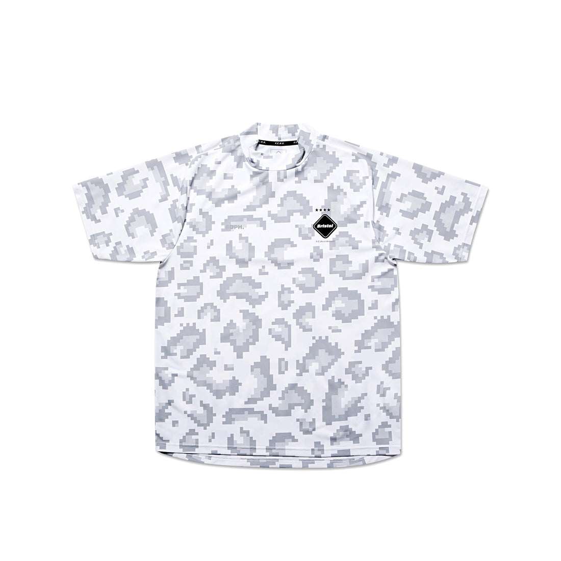 [F.C.Real Bristol]WHOLE PATTERN S/S MOCKNECK TOP(FCRB-230138)