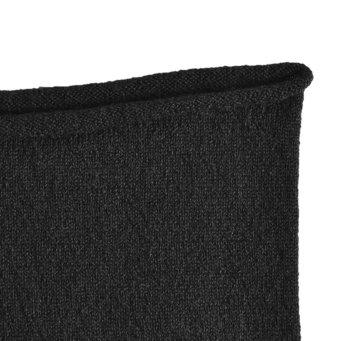 [TAKAHIRO MIYASHITA TheSoloIst]cashmere silk neck warmer./BLACK(sk.0015AW23)