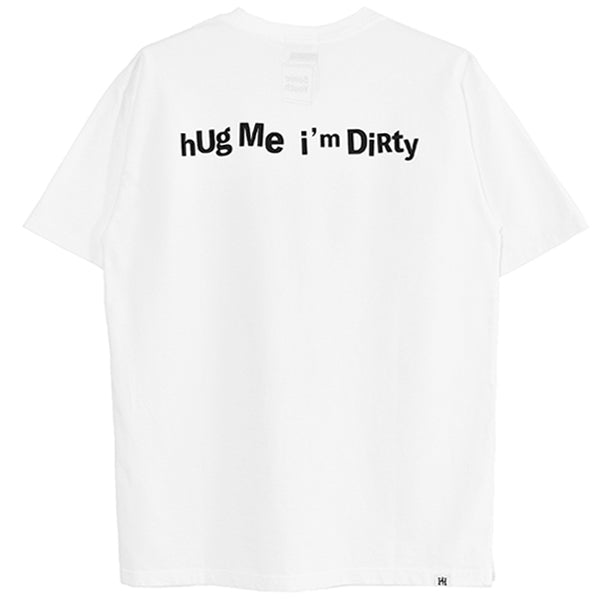 SY/HUG ME I'M DIRTY Tシャツ/WHITE(02211CT07)