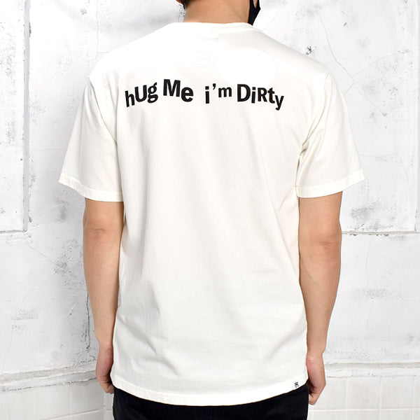 SY/HUG ME I'M DIRTY Tシャツ/WHITE(02211CT07)
