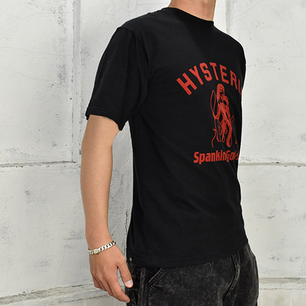 HYSTERIC SWISH Tシャツ/BLACK(02221CT29)