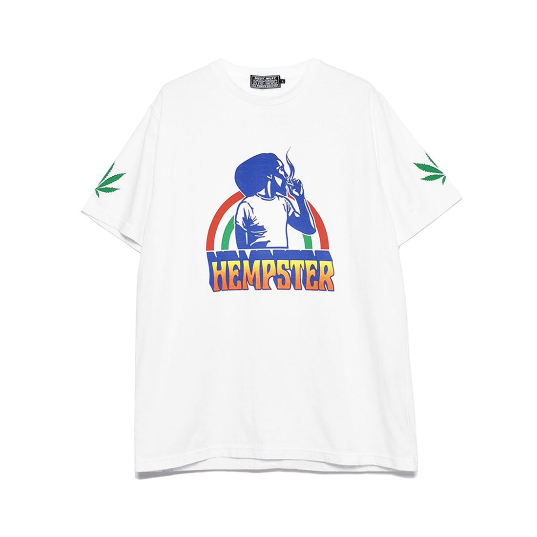 [HYSTERIC GLAMOUR]HEMPSTER Tシャツ/WHITE(02231CT18)