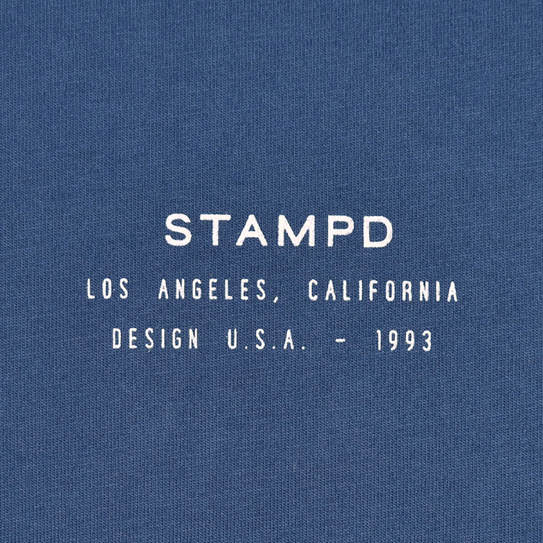 [STAMPD] Stack Logo Perfect Tee/OCEAN(SLA-M3126TE)