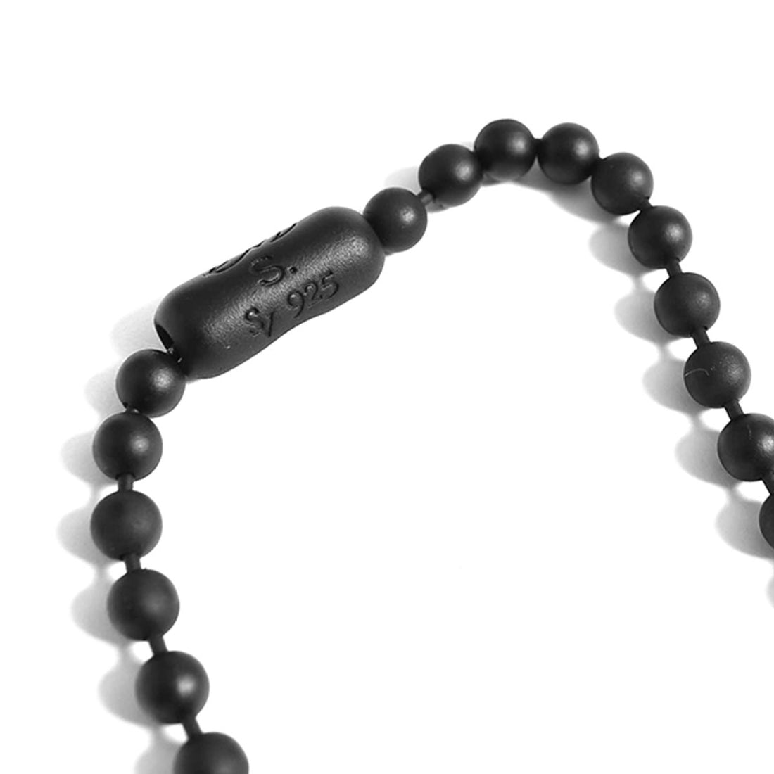 [TAKAHIRO MIYASHITA TheSoloIst]ball chain necklace -S- regular./BLACK(sa.0038SS23)